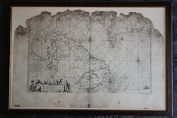 Johannes van Keulen: zee atlas - map of the Northwest Passage (Amsterdam, 1681) - incomplete