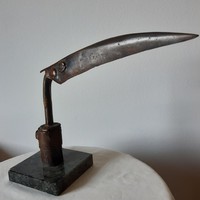 Simon: bird, signed bronze sculpture, small sculpture