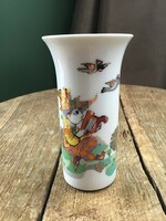 Régi Rosenthal Björn Wiinblad porcelán kis váza