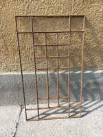 Antique iron window