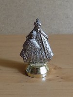 Ausztria Mariazell Mária-kegyhely zarándokhely emlék fém Szent szobor 5,5 cm (1/p)