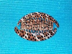 Hair comb, hair ornament with panther pattern (351)