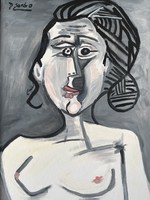 D.Szabó / female portrait 50cm x 70cm