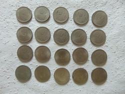 5 forint 1967 20 darab LOT !!!