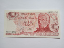 Unc 100 Peso Argentína 1977  !!