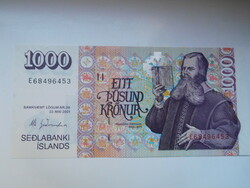 Izland 1000 krone 2009 UNC