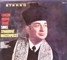 CANTOR MOSHE TAUBÉ : SINGS SYNAGOGUE MASTERPIECES - LP - JUDAIKA