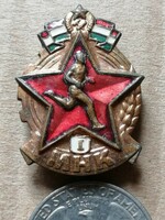 Rákosi - mhk (movement ready to work and fight) badge 1951 i. Category is unnumbered