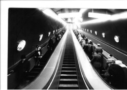 Budapest Marx Square metro station around 1980 (west)