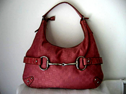 Quality pink retro handbag
