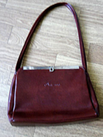 Brown sea mew very elegant hand bag