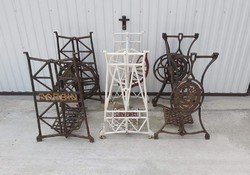Cast iron sewing machine stands stand angelic bobbin for summer table home decor antique