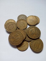 10 - 20 - 50 Para 1960 - 1980 -as évek! 18 darab !!