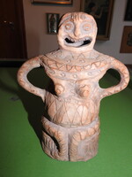 An interesting terracotta statue
