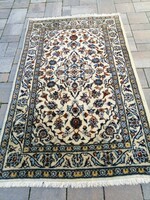 Iranian nain hand-knotted silk contour rug. Negotiable.