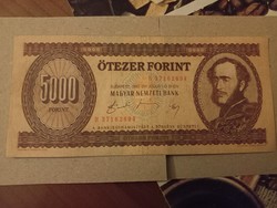 1990-es 5000 Forint EF-
