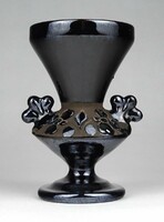 1K452 Mezőtúri kerámia váza 12.5 cm