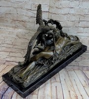 Mythology bronze statue