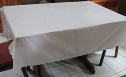 Thin damask tablecloth, tablecloth