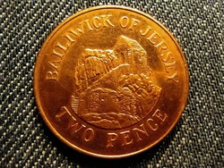 Jersey II. Erzsébet St. Helier remetelak 2 penny 2012 (id25424)