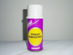 Retro prevent temporary corrosion protection aerosol spray bottle - medical chemistry - from the 1980s, unopened