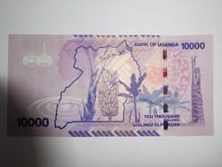 Uganda 10000 shillings 2013 unc