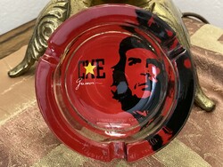 Che Guevara branded glass ashtray