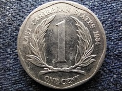 Kelet-karibi Államok Szervezete II. Erzsébet 1 cent 2004 (id50184)
