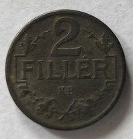 2 Fillér 1918 K.B