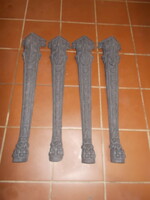 Cast iron stove leg, sparhelted leg, colt stove leg