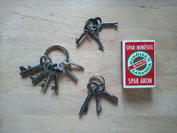 Small mini key padlock key 12 keys