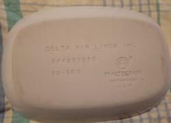 Delta business class servicing plate