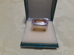 Gyönyörű narancscitrines Esprit 925 ezüst gyűrű 19 gramm