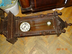 Old German spring wall clock 88 cm !!!