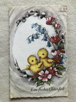 Old Easter postcard, greeting card