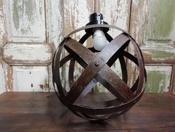 Rustic, industrial style iron ball lamp, industrial ceiling lamp, industrial lamp, industrial