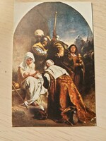 Postcard depicting a painting from the past 291