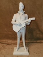 Elvis Presley statue by Zsolnay
