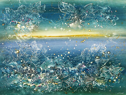 Painter Iván Máriási masnyik (1928-1997) - horizon c. His painting