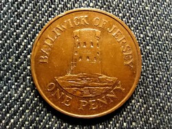 Jersey ii. Tower of Elizabeth 1 penny 1987 (id25414)