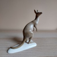 Ritka gyűjtői Balogh Béla Hollóházi kenguru figura