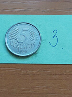 Brazil brasil 5 centavos 1994 3.