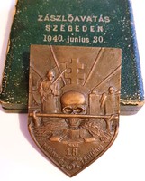 M.Kir.18.Honvéd Határvadász zászlóalj Zászlóavatás Szegeden 1940.junius.30.