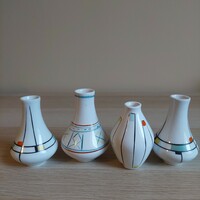 Lehelné Rozsos Janka Budapest Porcelán ( Budapesti Zsolnay) vázák