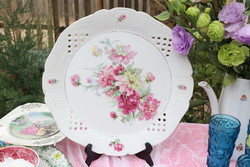 Antique porcelain flower bowl, offering