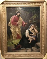 Imre Gaál - Casparides után : Jesus Comforts the Widow