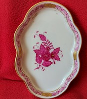 Herend purple appony pattern ashtray for sale