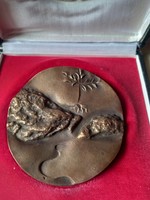 Memorial bronze plaque