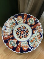 Antique Japanese Imari large porcelain decorative plate