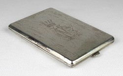 1K481 old marked silver cigarette case 145g